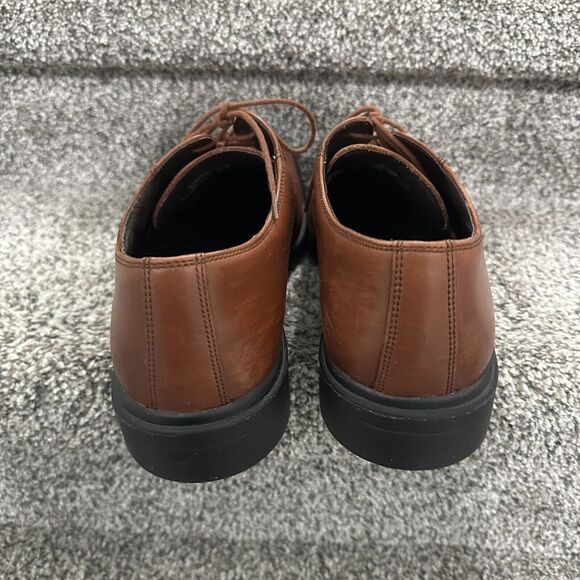 Rockport Men's Casual Brown Lace up Leather Shoes - Size 12, Like New - Picture 3 of 6